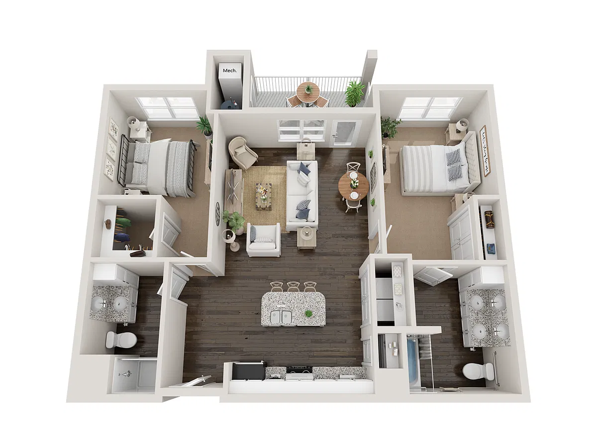 Floor plan The Triton B38A