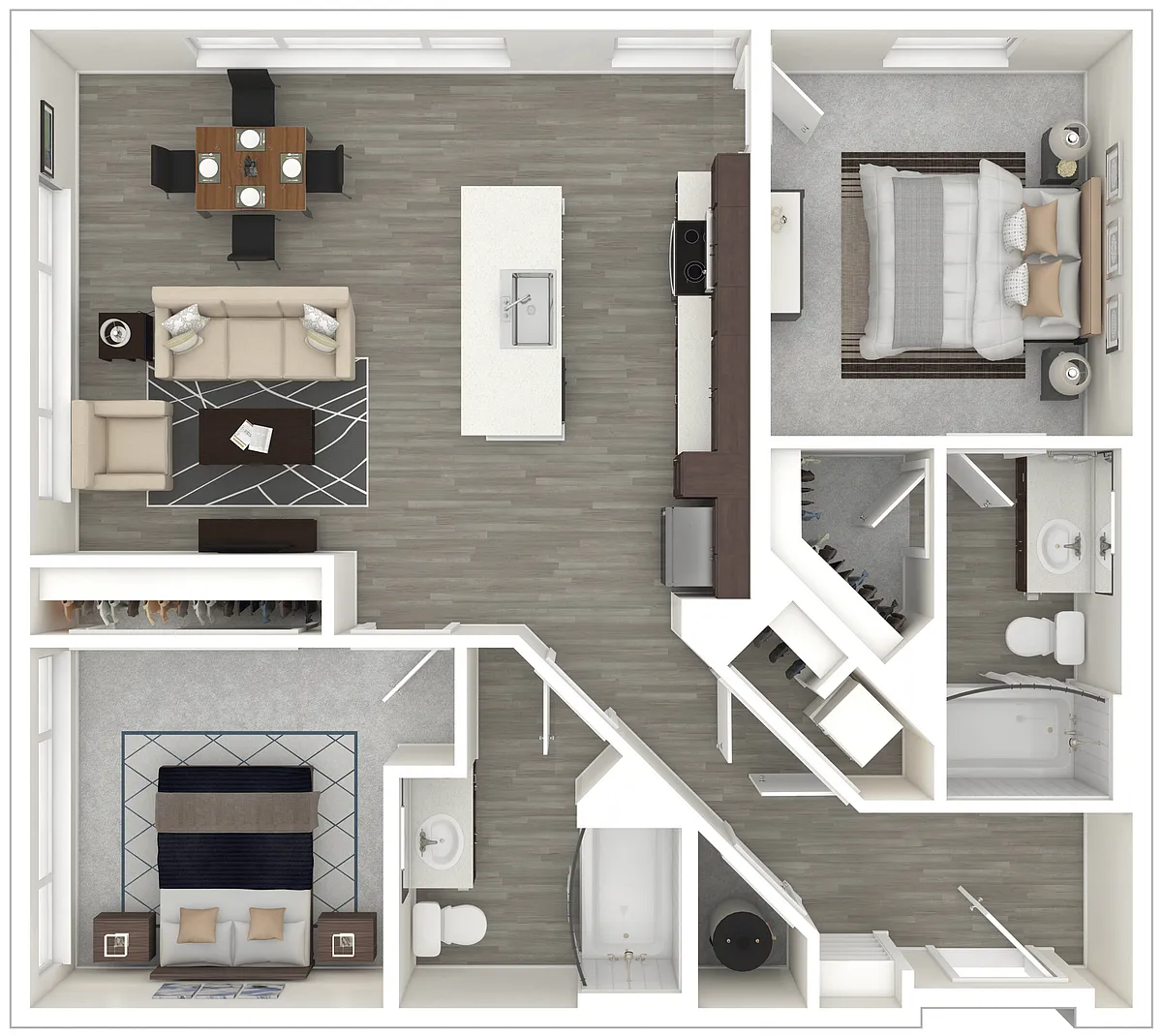 Floor plan B1