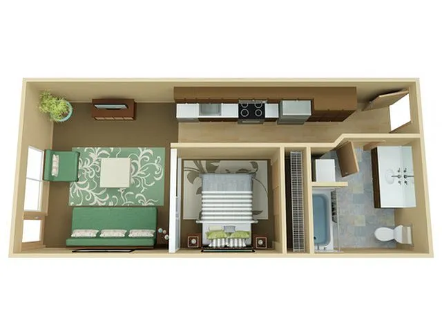 Floor plan Live + Work