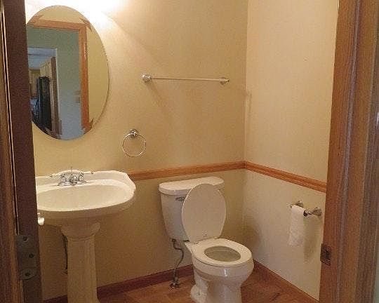 Main floor bathroom