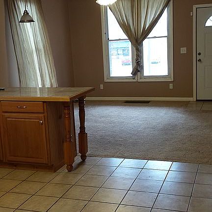 kitchen view to the living r