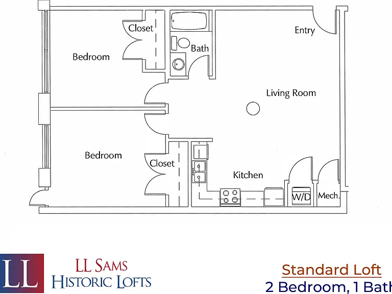 Standard 2-1 Floor Plan Standard 2-1 Floor Plan