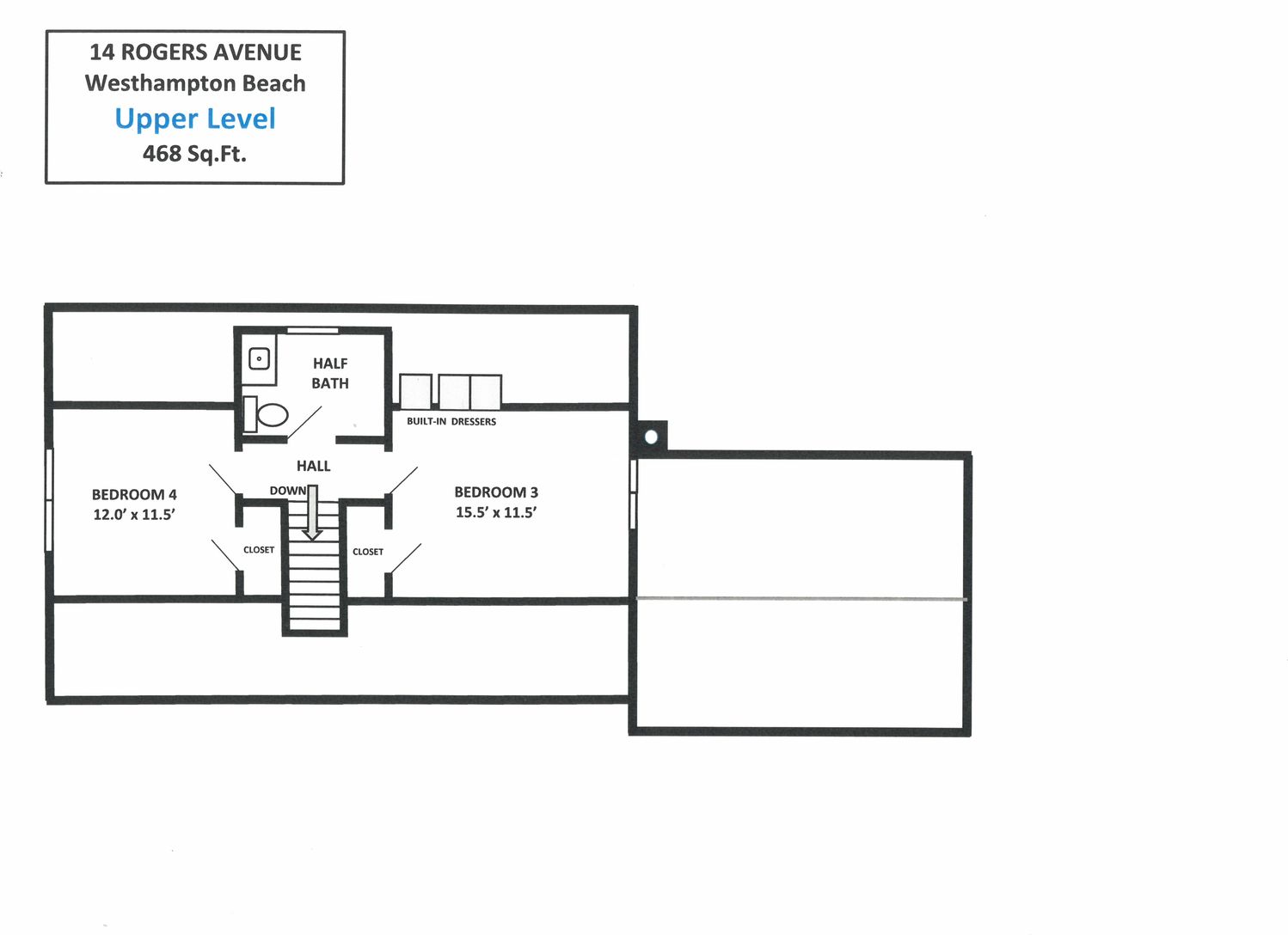  Upper Level - Floor Plan