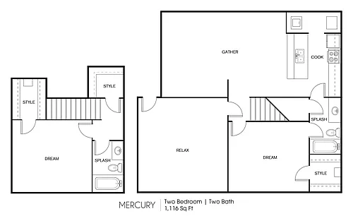 Floor plan Mercury