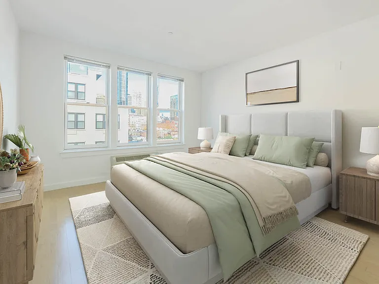 Bedroom with Hard Surface Flooring