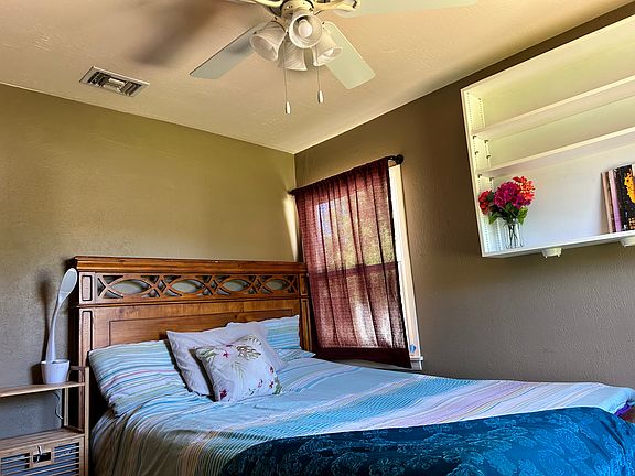 private Furnished bedroom on the other side of the house