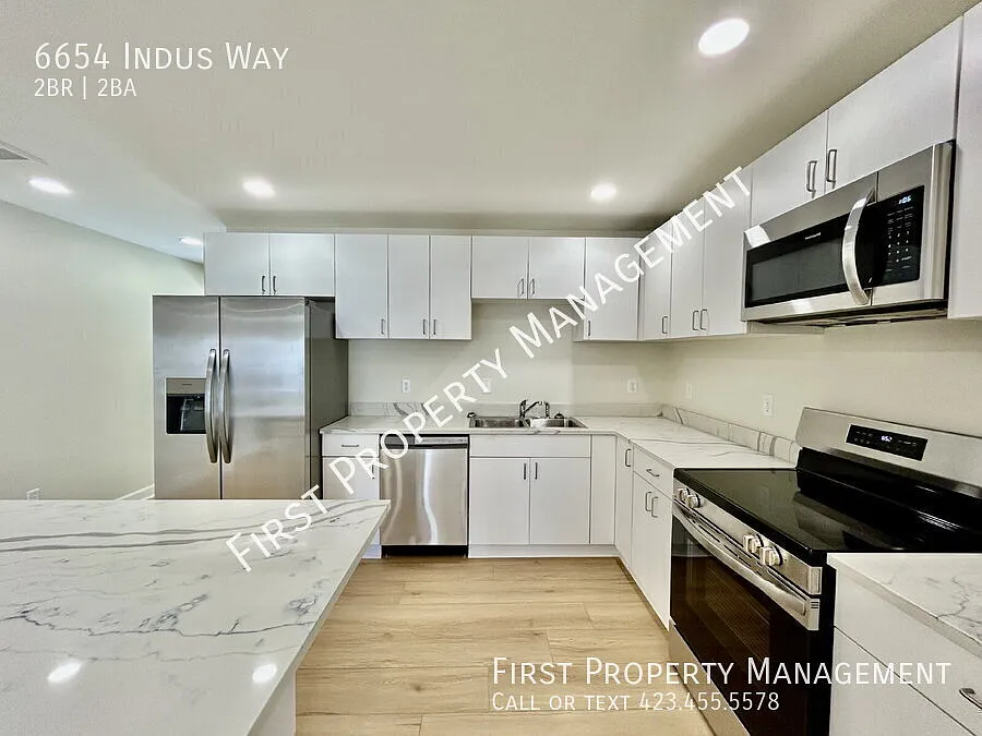 6654 Indus Way: East Brainerd New Construction Townhomes: 2-Bed/1.5-Bath with Central AC, Include... — Photo 4