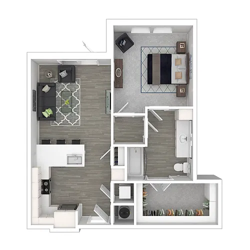 Floor plan A1A-Essential Housing