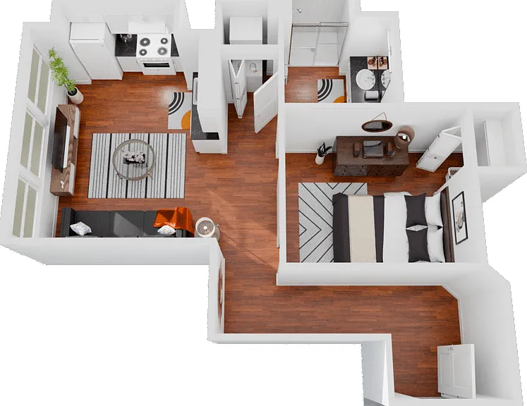 Cozy Corner Floorplan Diagram
