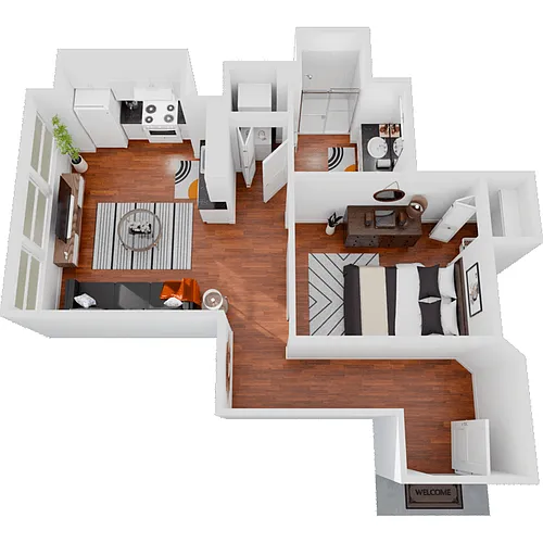Floor plan Cozy Corner