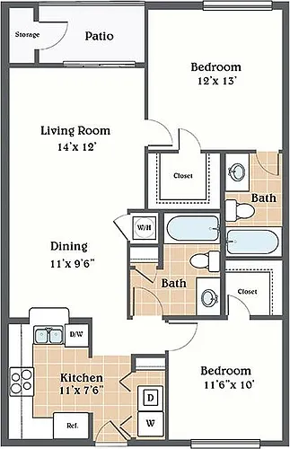 Floor plan Seabreeze