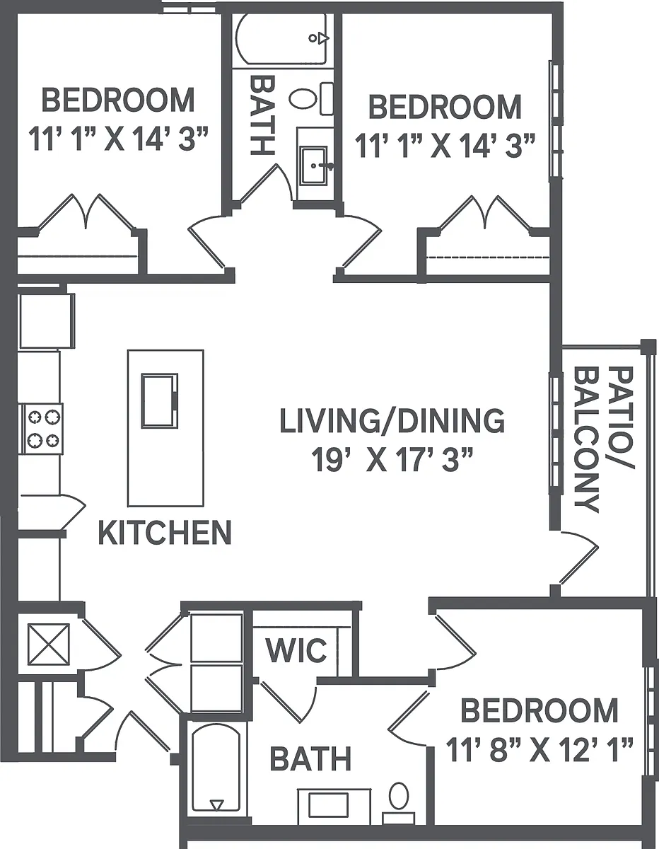 Floor plan Willow