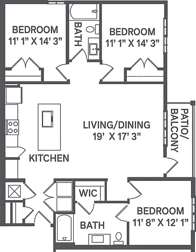 Floor plan Willow
