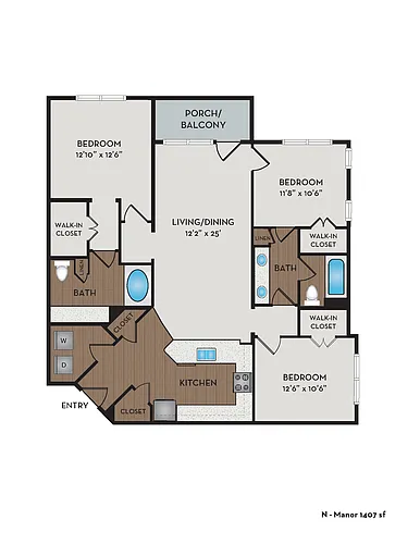 Floor plan Manor