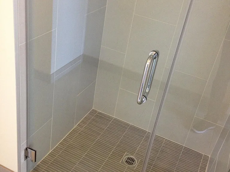 Shower in master bath