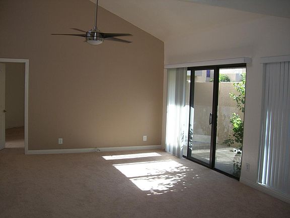 Livingroom with slider to Patio