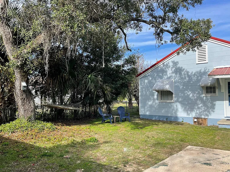 Rear of Property