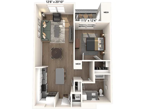 Floor plan AM19d-alt a-Upgrade