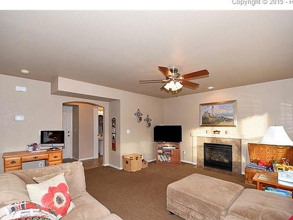 Family Room with cozy gas Fireplace