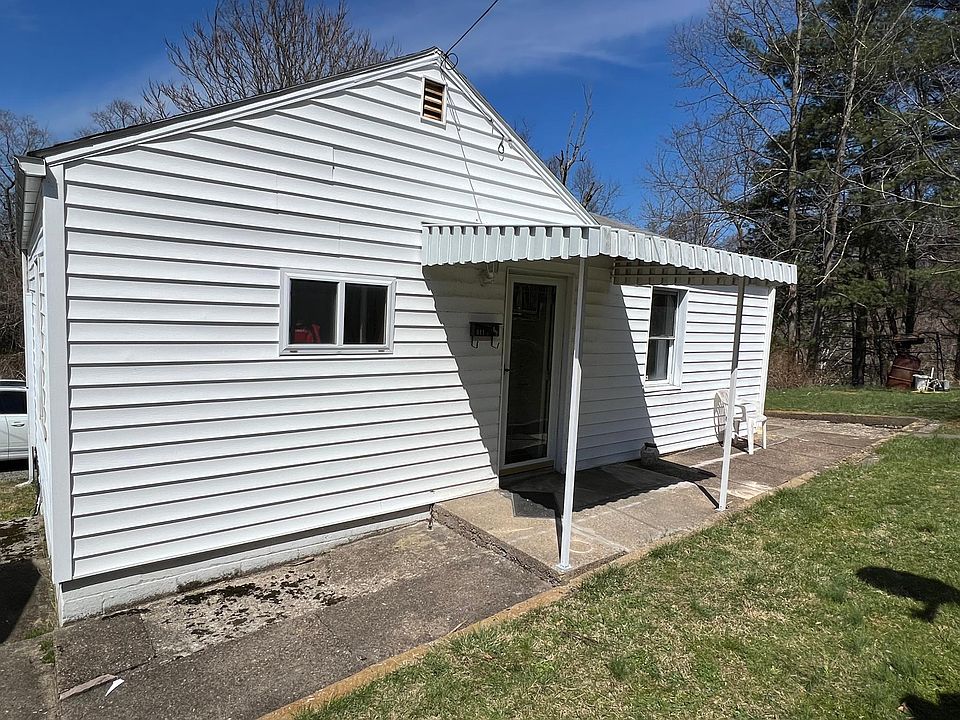 Exterior, front door, covered stoop