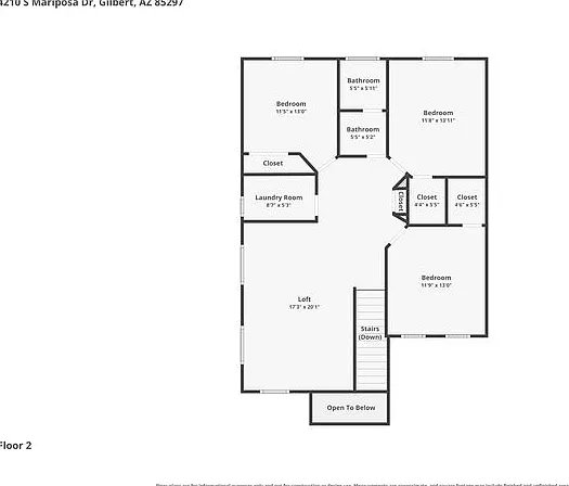 4 bed, 2.5 bath, 2162 sqft, $2,611 — Photo 2
