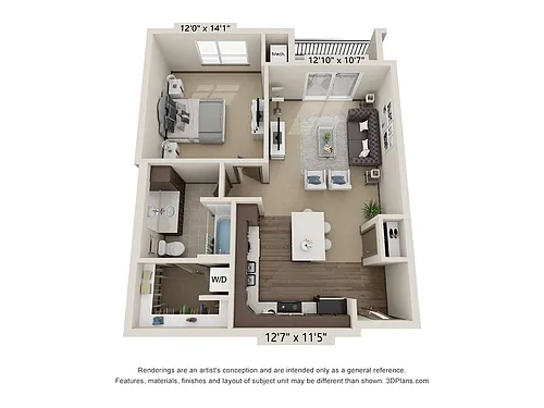 Floor plan Fossil