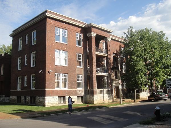 Outside of building