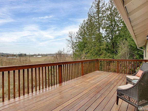 Sit on your deck and take in the soaring views of the Sumner Valley.