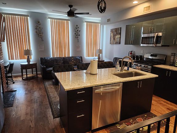 Kitchen & Living Room