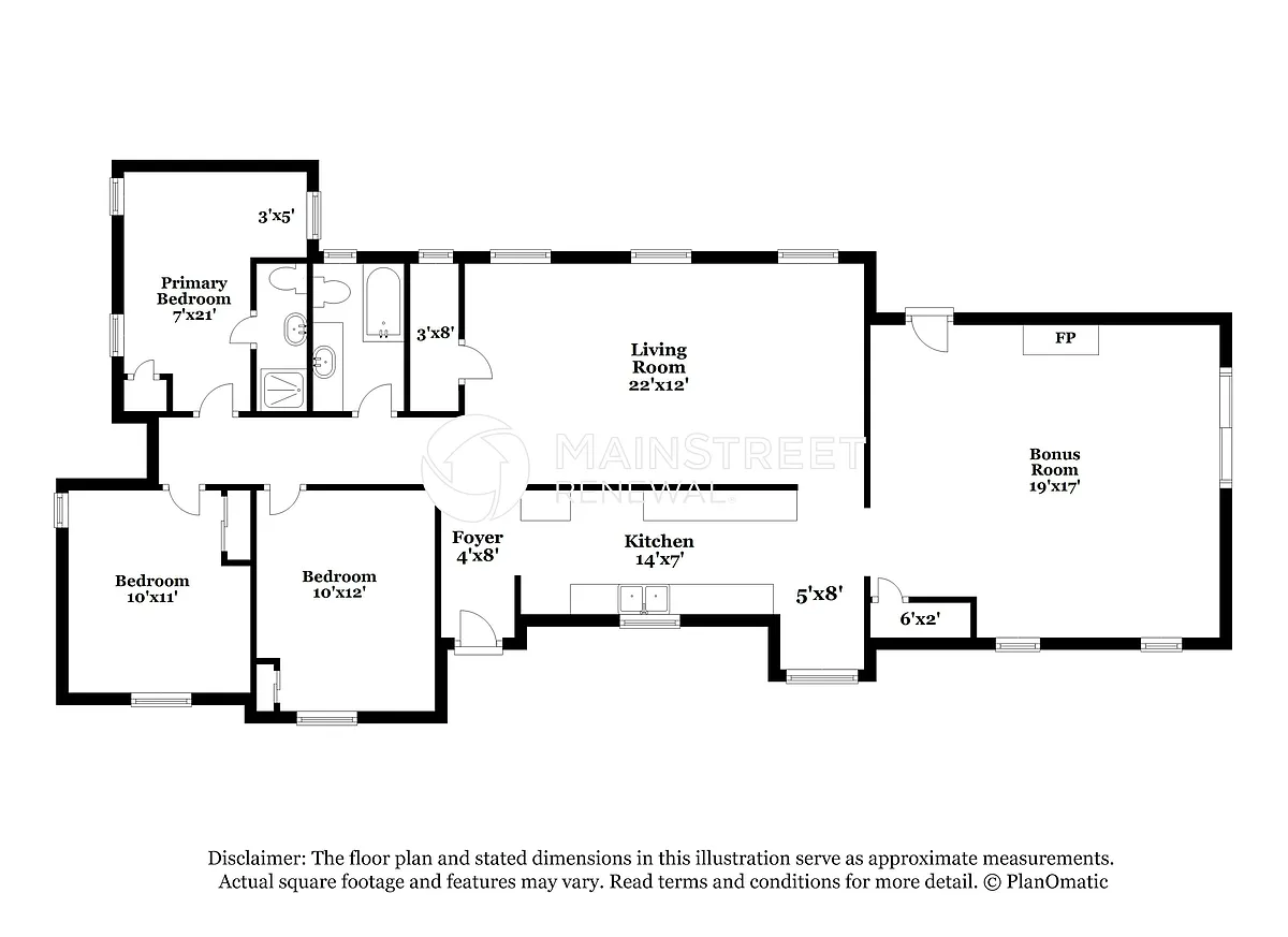 Floor Plan - 3314 Frayser School Dr