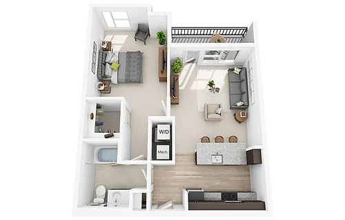 Floor plan Gallium