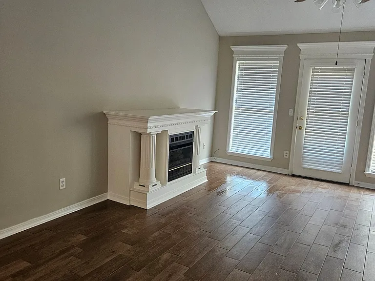 Living room from front entrance.