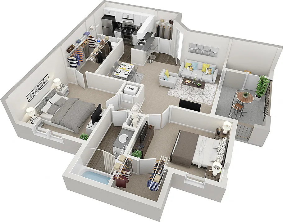 Floor plan Traditional