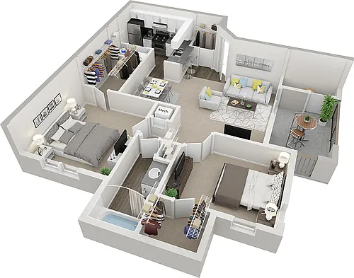 Floor plan Traditional