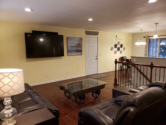 Living room from front door