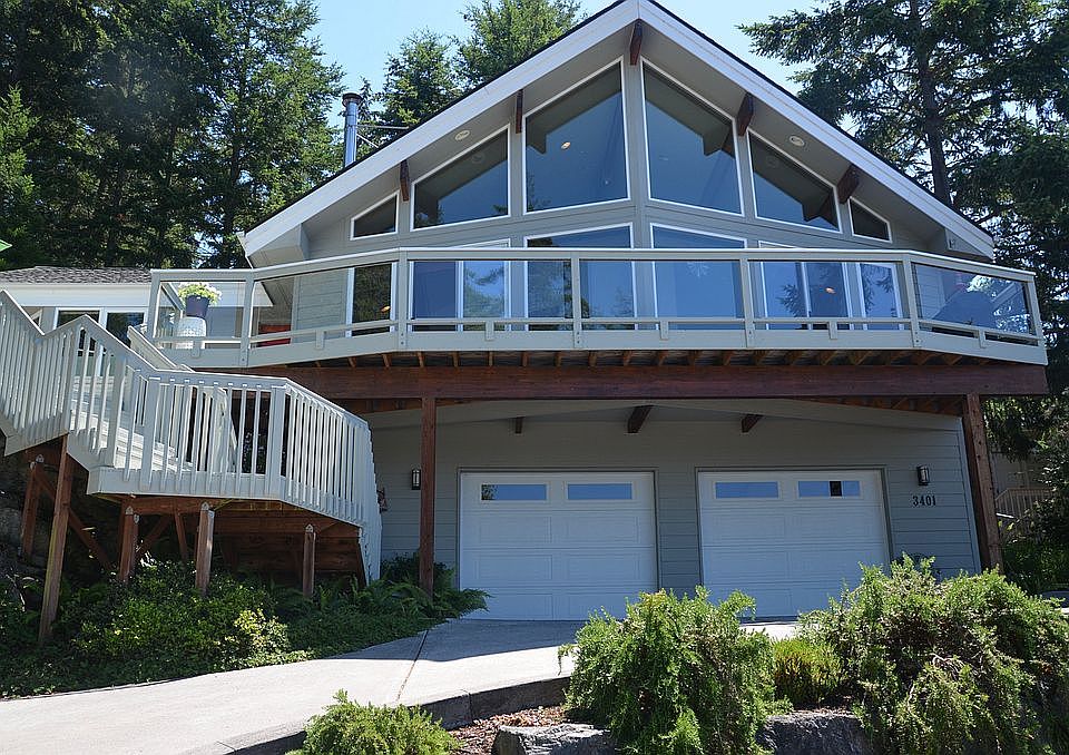 Street level view of home