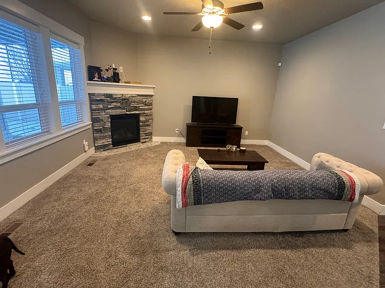 Shared Living Room-space to add sitting chairs or loveseat if desired