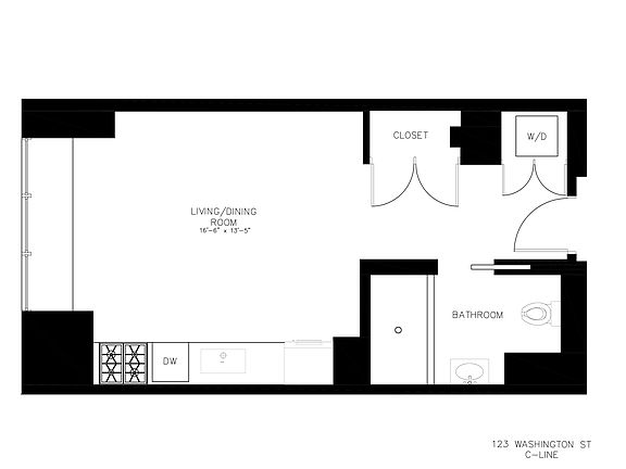 2nd image of 123 Washington St APT 25C