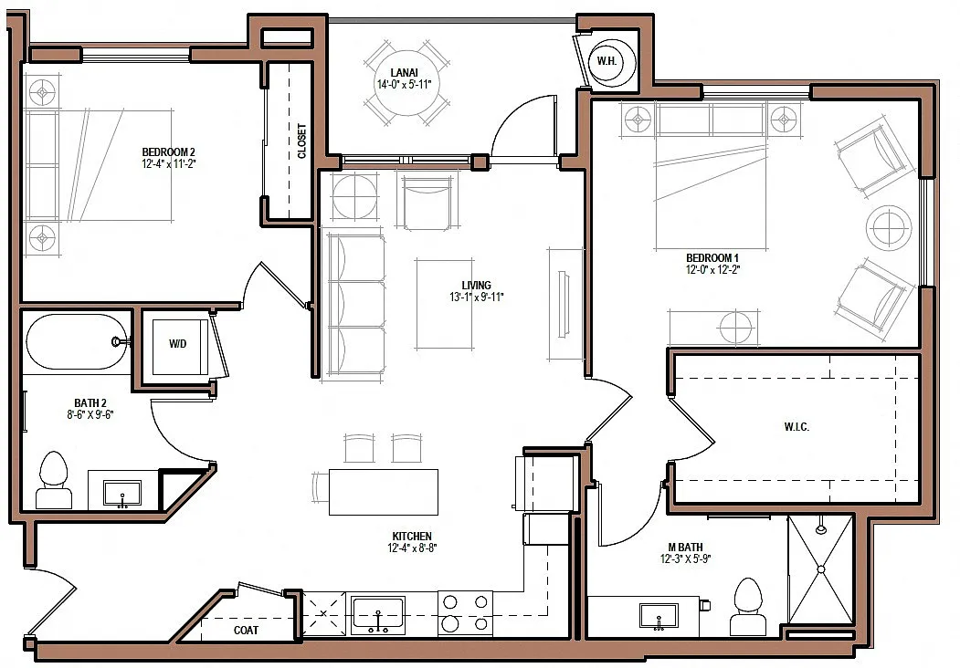 Floor plan B20B