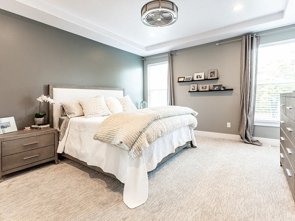 Main bedroom on main level.