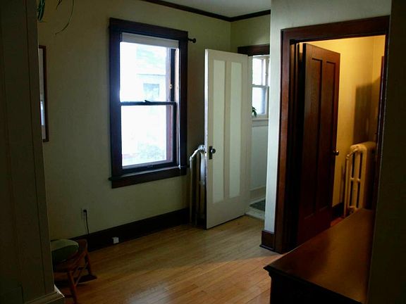 Downstairs bedroom with _ bath