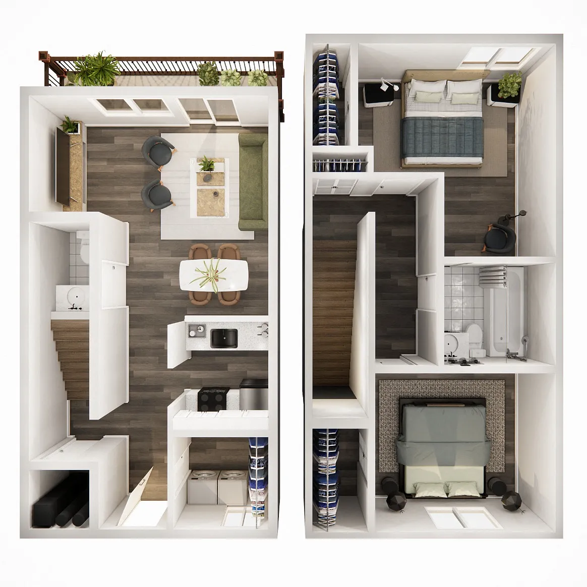 Floor plan 2 Bedroom