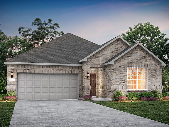 The Orchard, a one-story home with 2-car garage, shown with Home Exterior 31