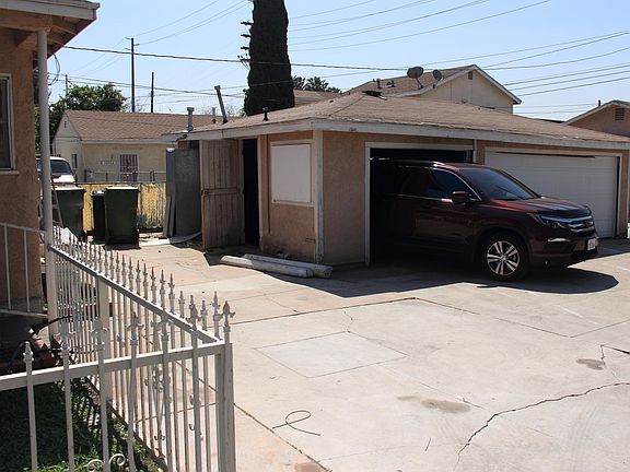One car garage plus space for another car