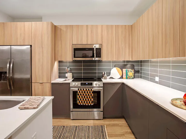 Cook in comfort and style with high-end finishes throughout.