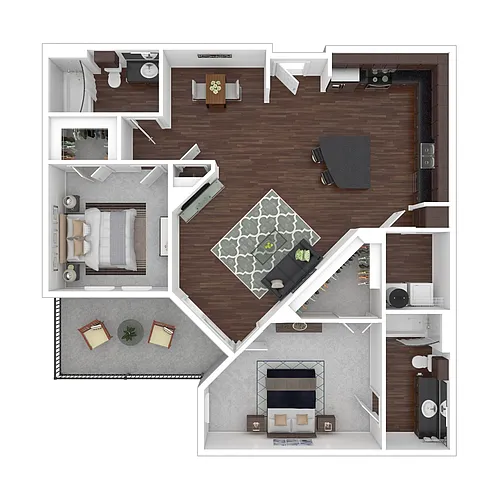 Floor plan B2