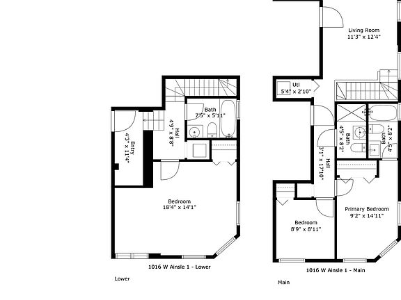 2nd image of 1016 W Ainslie St APT 1