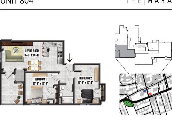 2nd image of 17730 Wexford Ter Penthouse 804