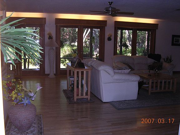 Living room /  4 double french doors