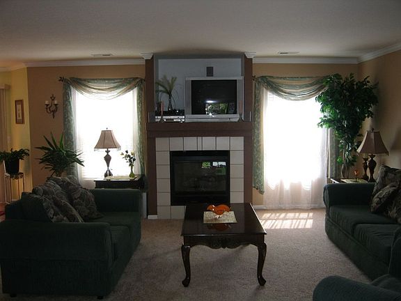 Living Room, Fireplace
